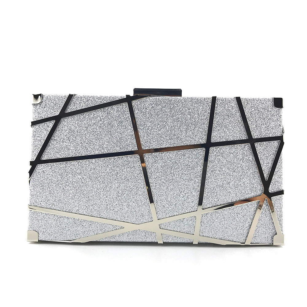 Party Chain Glitter Clutch
