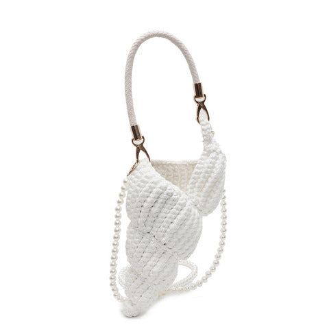 Handwoven Conch Shell Crossbody Bag