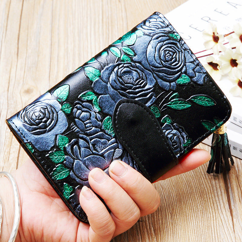 Short Leather Wallet