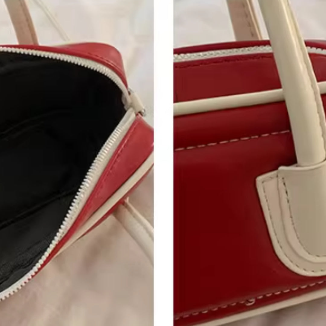 Retro Niche Red Handbag