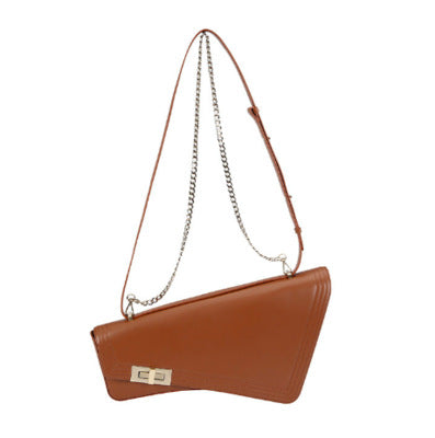 Irregular One-shoulder Chain Bag
