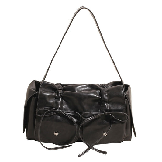 Square Bow Hand Messenger Bag