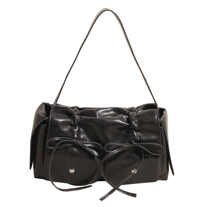 Square Bow Hand Messenger Bag