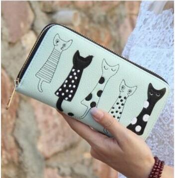 Dress‑appliqué wallet