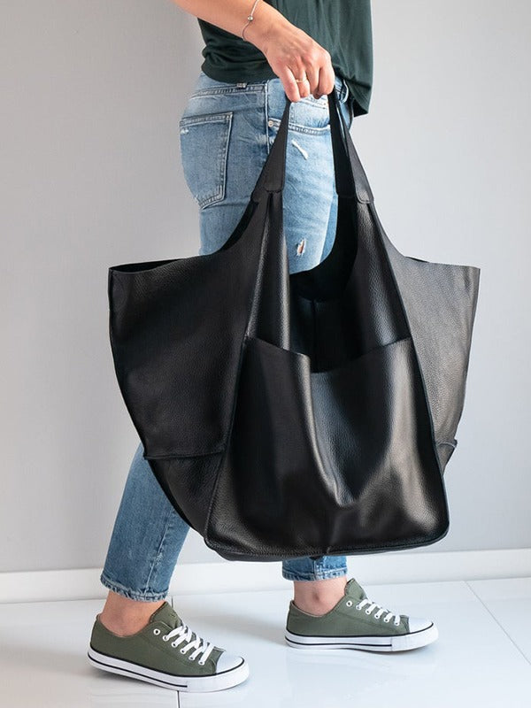 Vintage Large Capacity Handbag