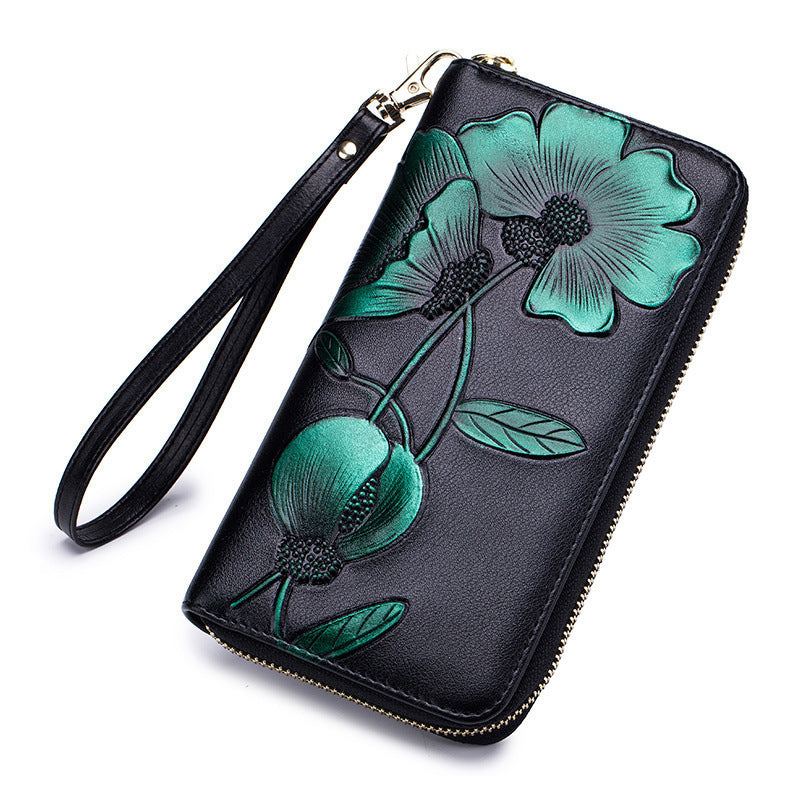 Long Leather Wallet