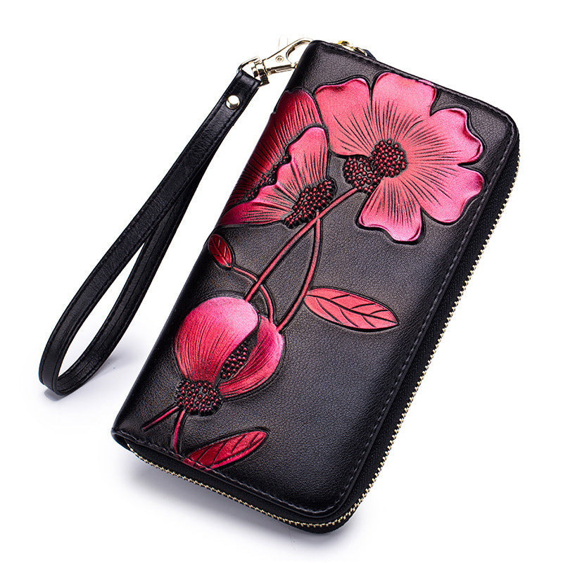 Long Leather Wallet