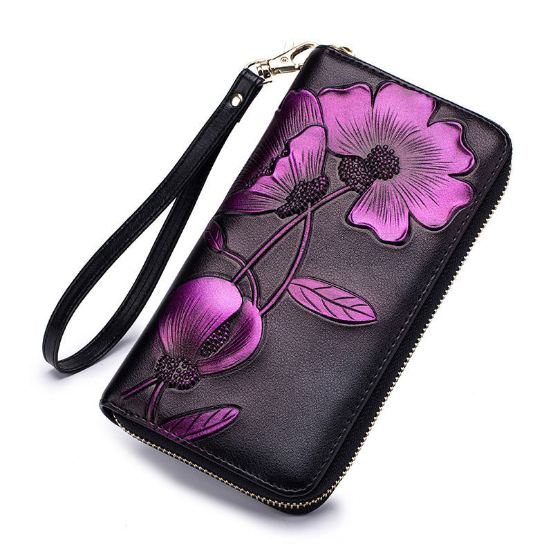 Long Leather Wallet