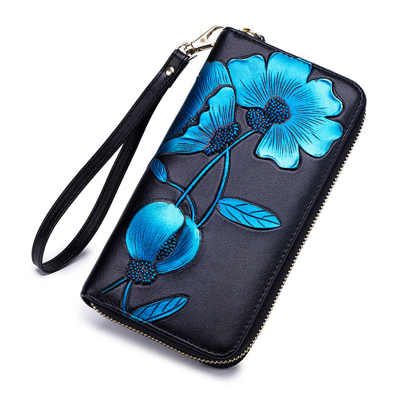 Long Leather Wallet