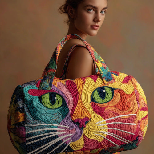 Cross-Border Amazon Independent Site New Short-Distance Tote Quilted Embroidery Travel Bag Multifunctional Sports & Fitness Bag