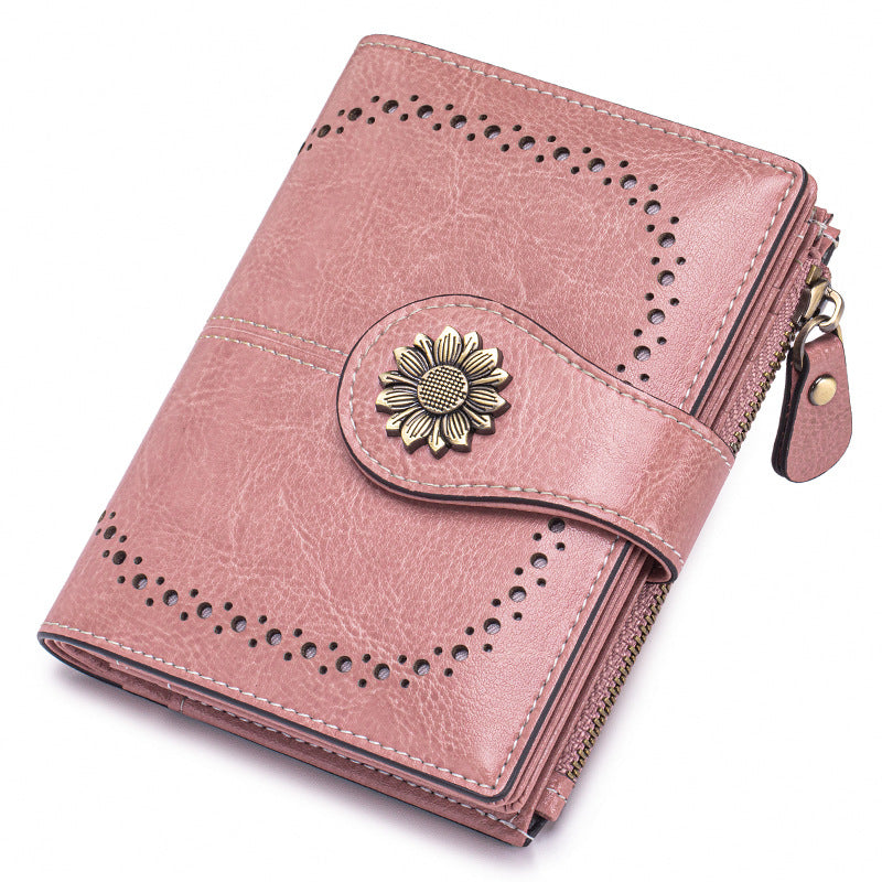 Anti-theft Card Holder Multi-function Wallett