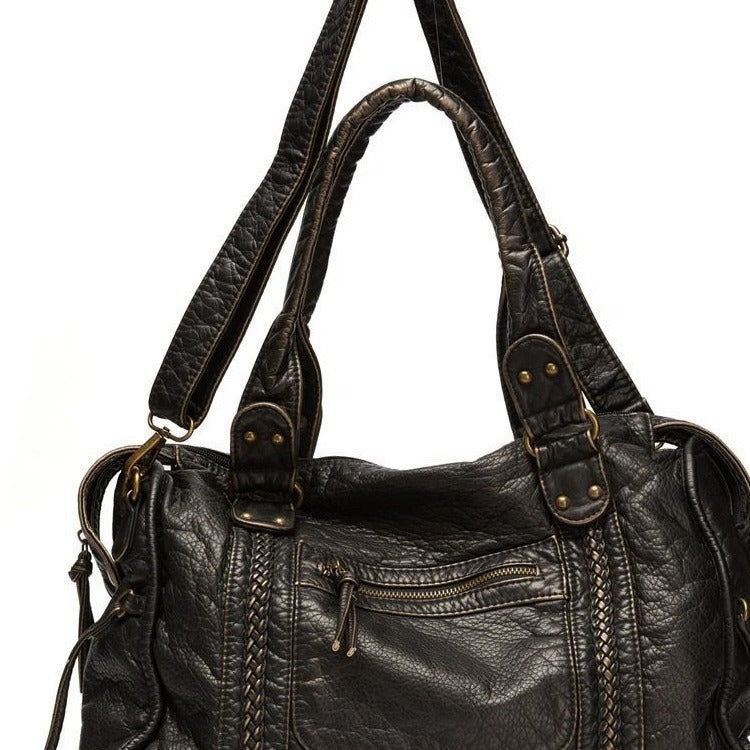 Retro Motorcycle Shoulder Messenger Bag