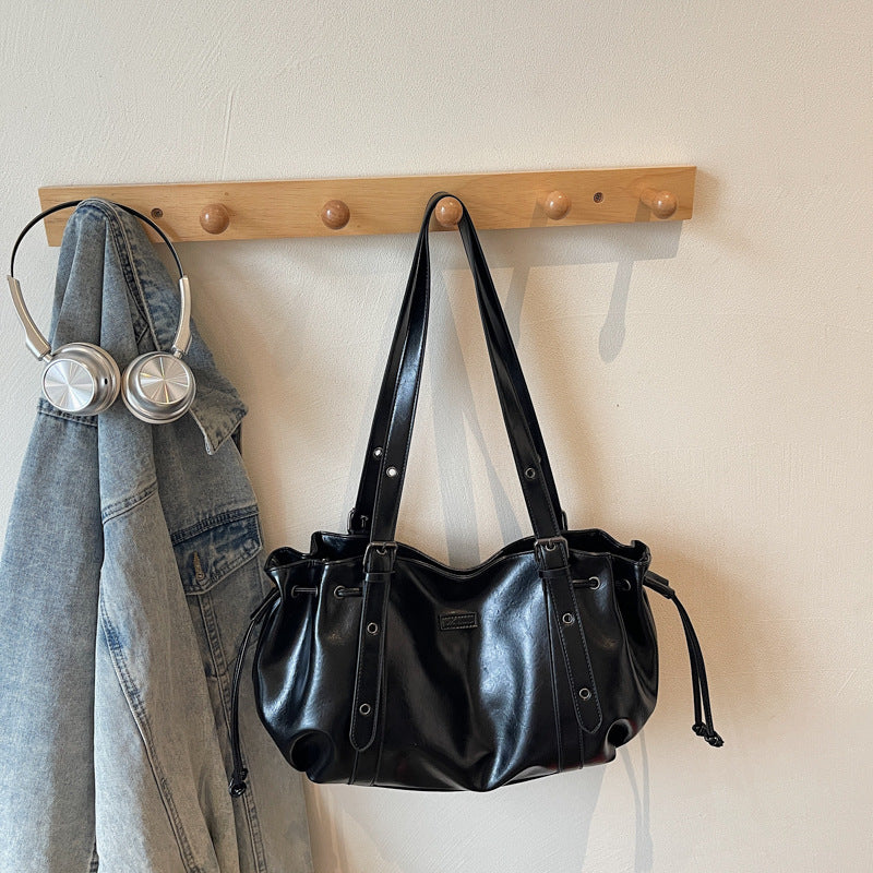 Large-capacity Luxury Pleated Underarm Bag