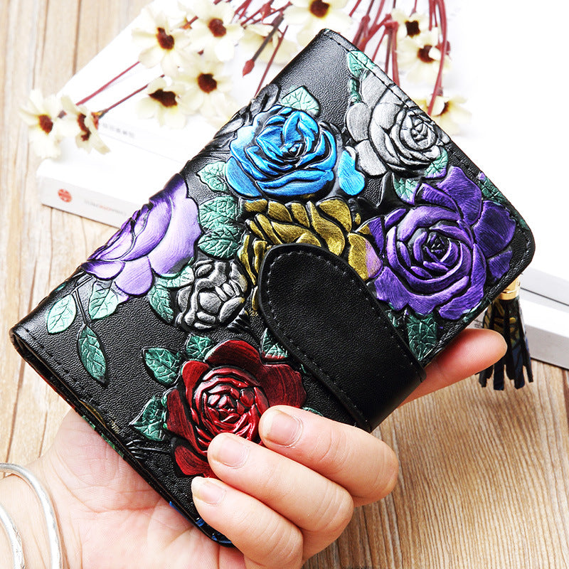 Short Leather Wallet