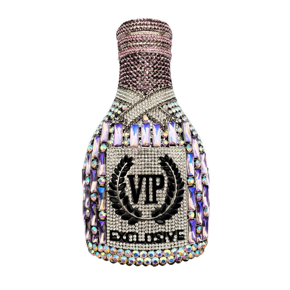 Champagne Bottle Diamond Dinner Bag