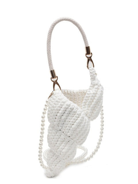 Handwoven Conch Shell Crossbody Bag