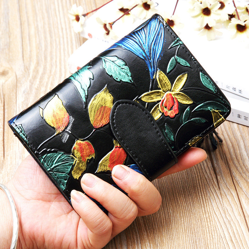 Short Leather Wallet