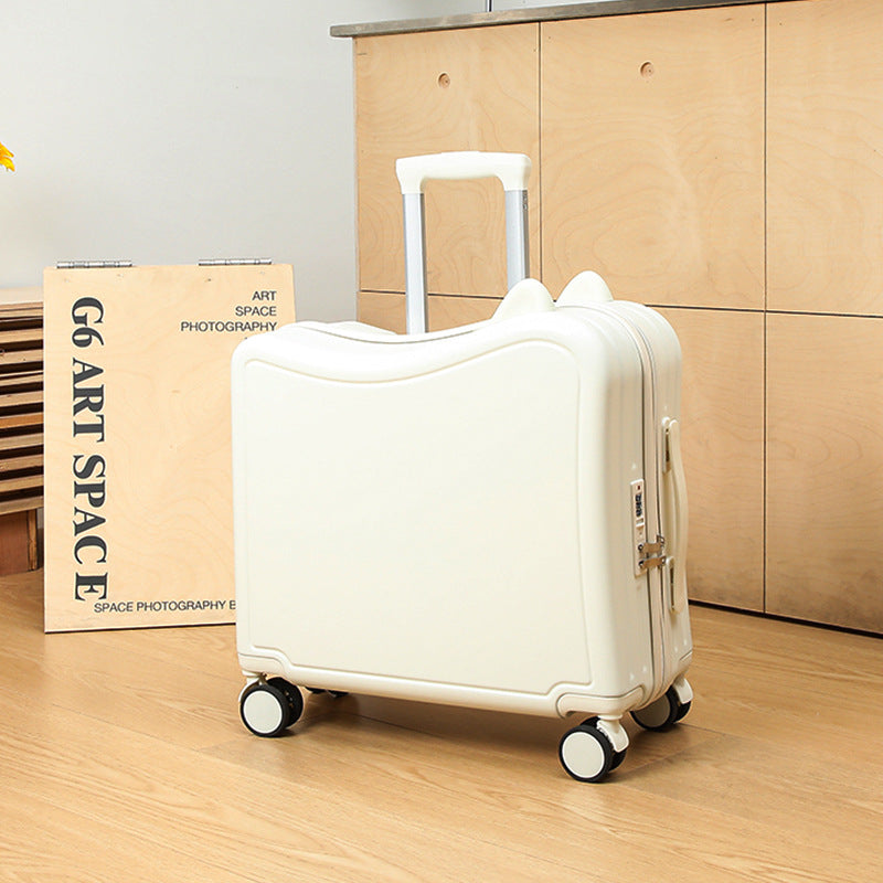 Children's Luggage Riding Trolley Case Boarding Bag