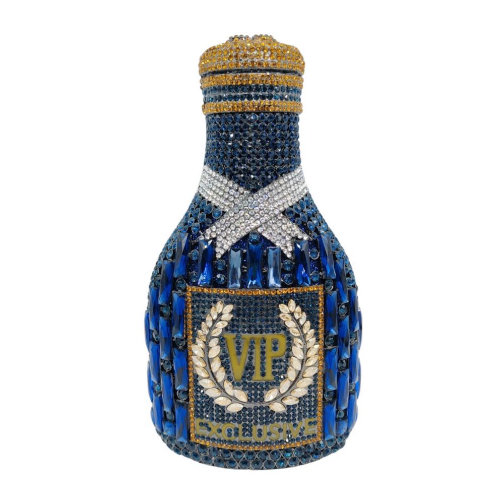 Champagne Bottle Diamond Dinner Bag