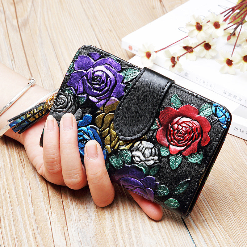 Short Leather Wallet