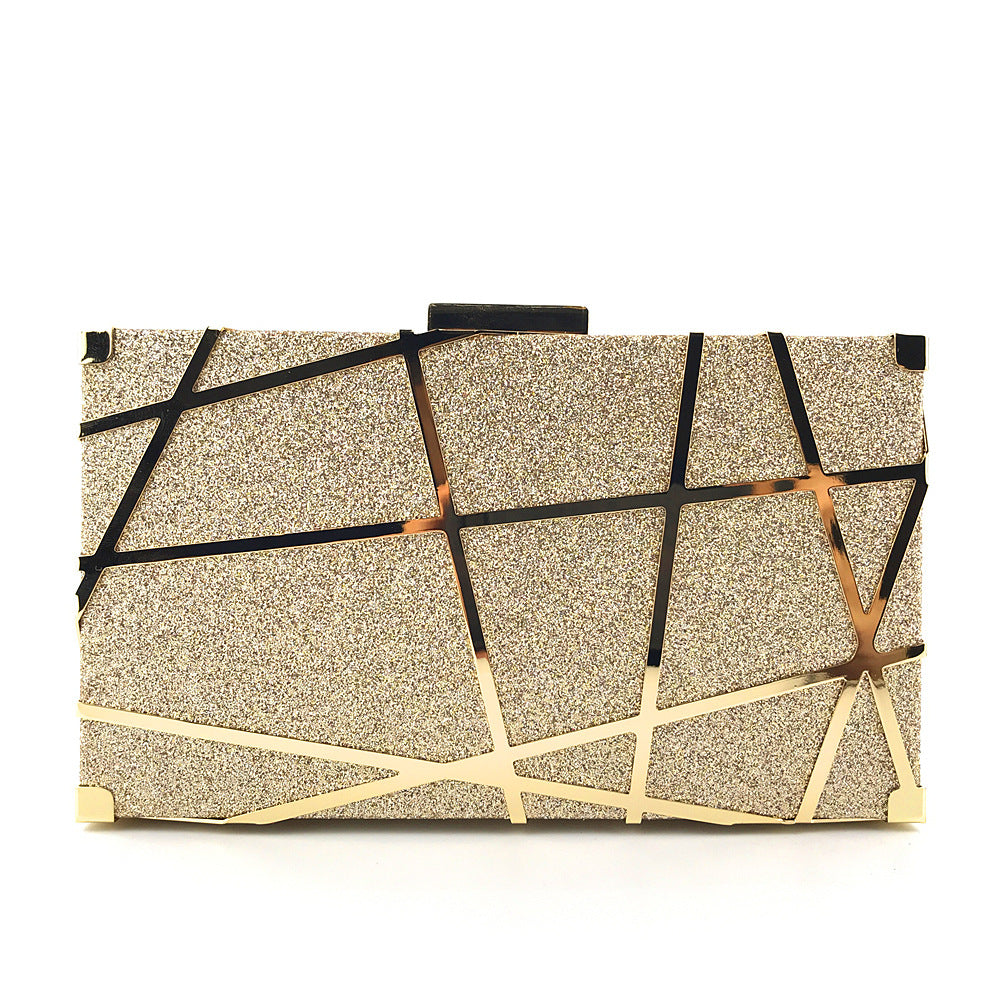 Party Chain Glitter Clutch
