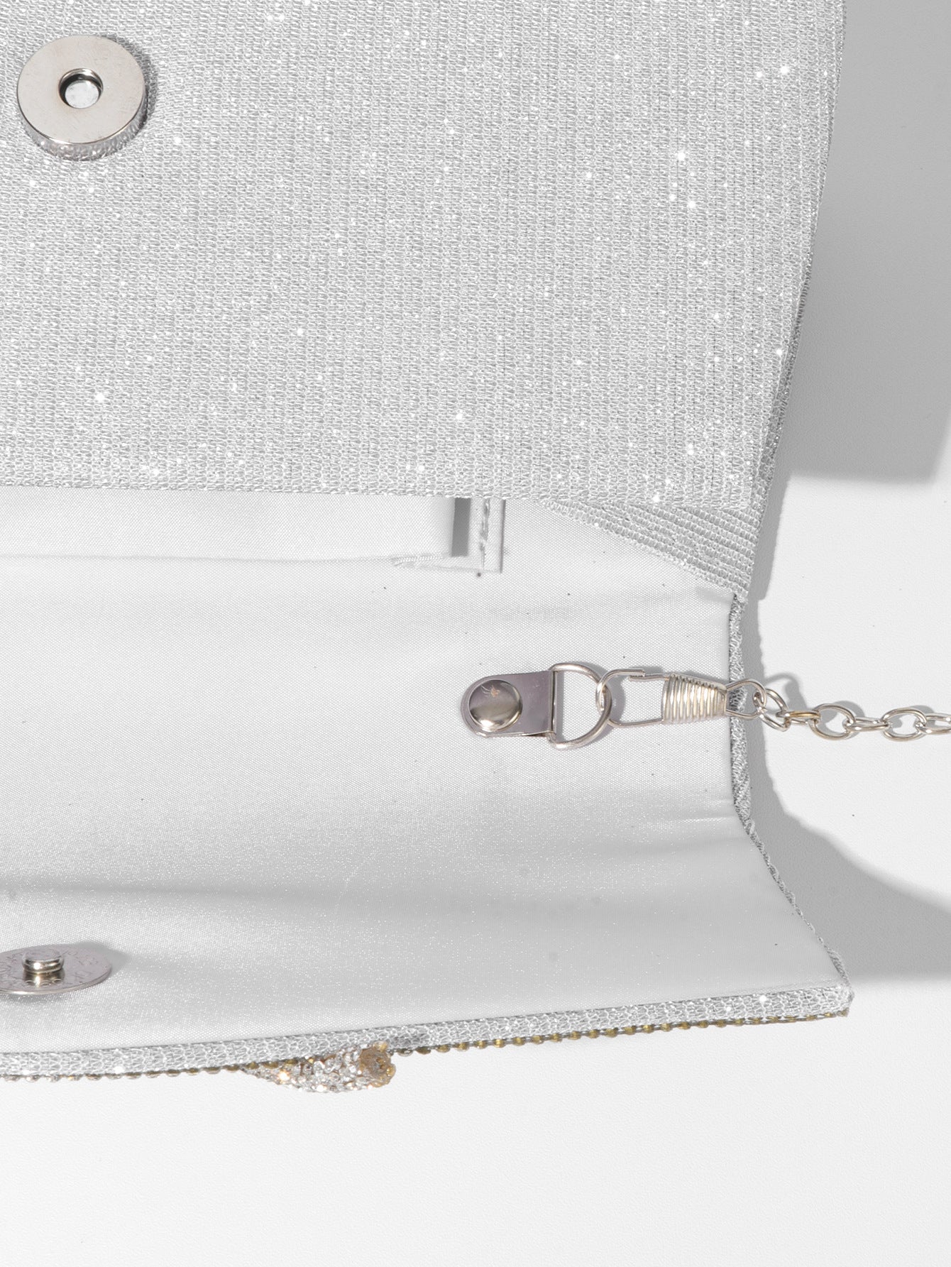 Bow Evening Bag Sparkly Clutch