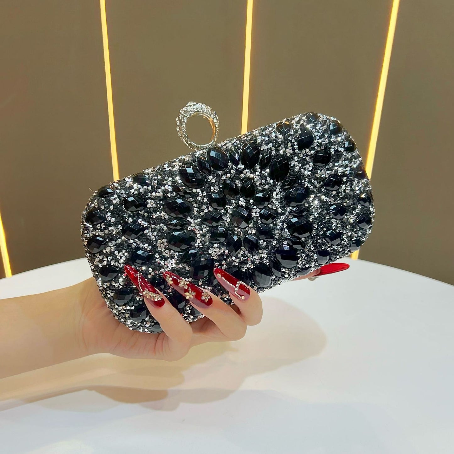 Jewelry Encrusted Clutch