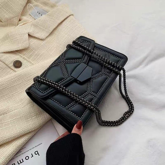 Casual Chain One Shoulder Messenger Square Bag