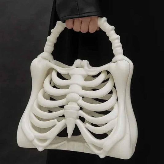 Printed Skeleton Bone Bag