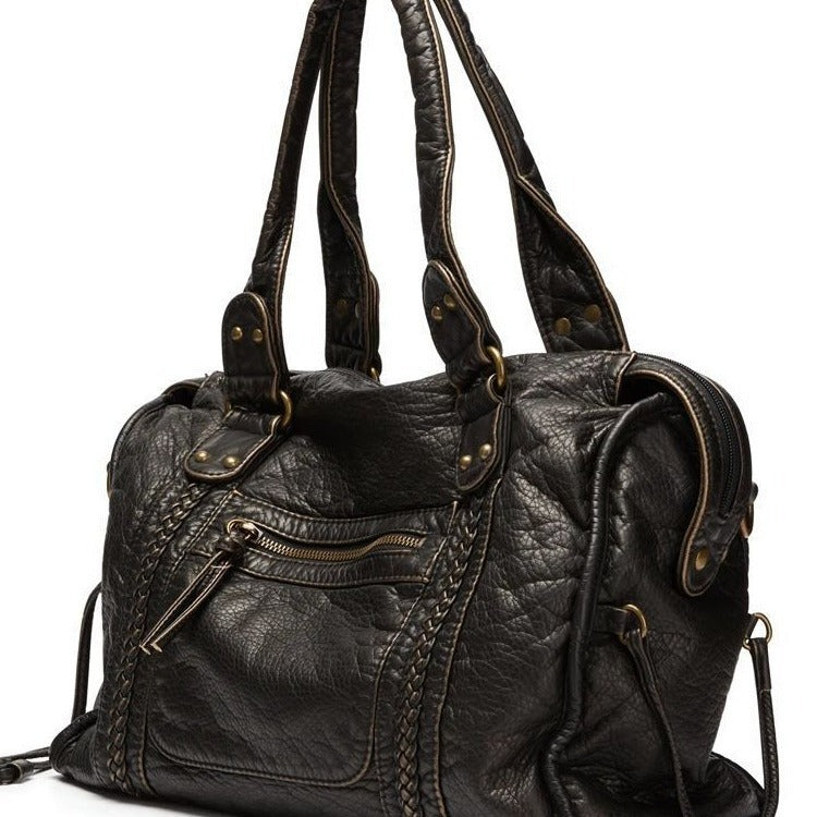 Retro Motorcycle Shoulder Messenger Bag