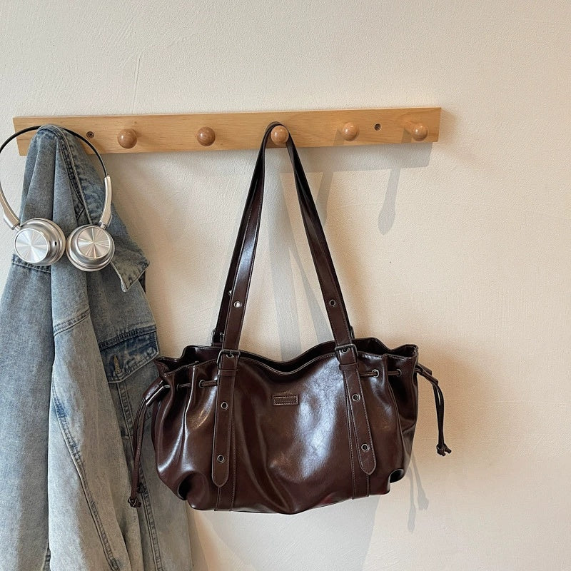 Large-capacity Luxury Pleated Underarm Bag