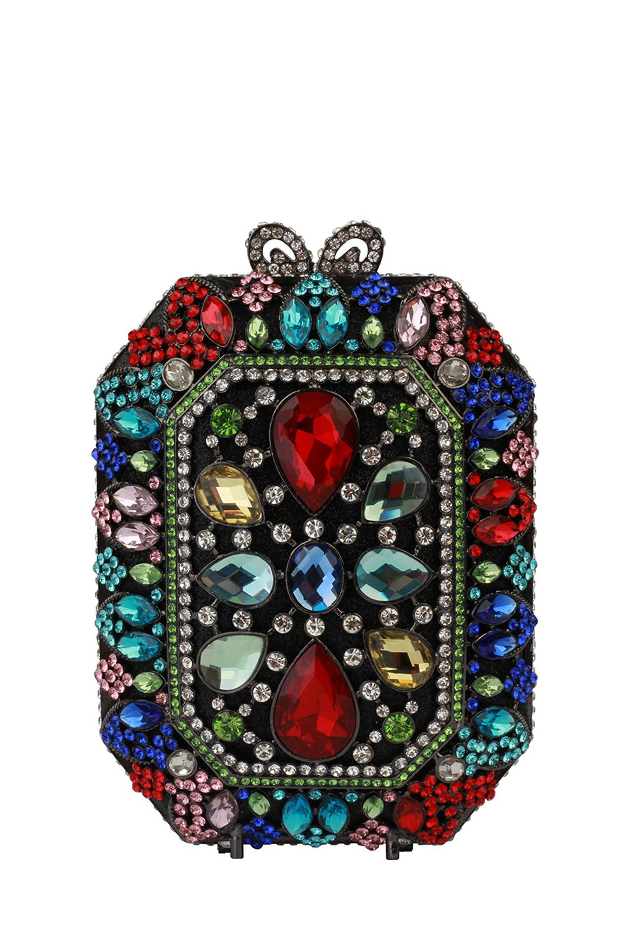 Clutch Bag with Handmade Diamond Evening