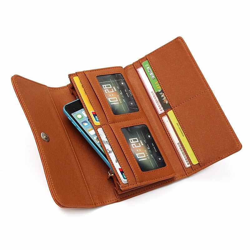 Vintage Hollowed Out Pattern Retro Wallet