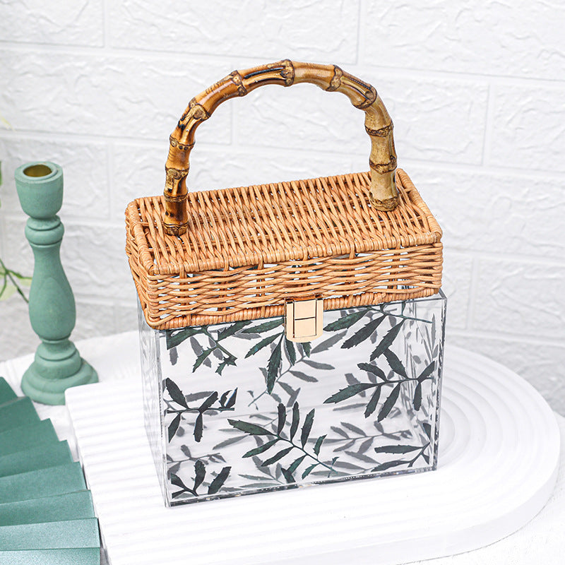 Ice Crush Acrylic Evening Bag Luxury Clutch