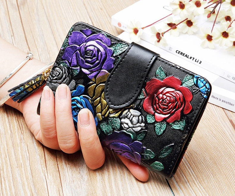 Short Leather Wallet