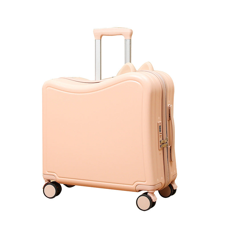Children's Luggage Riding Trolley Case Boarding Bag