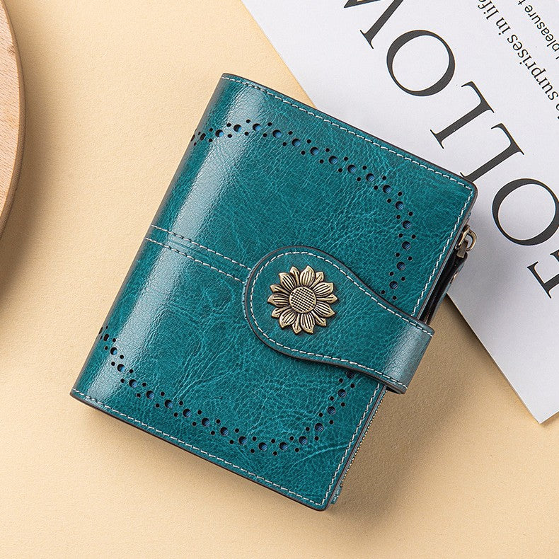 Anti-theft Card Holder Multi-function Wallett