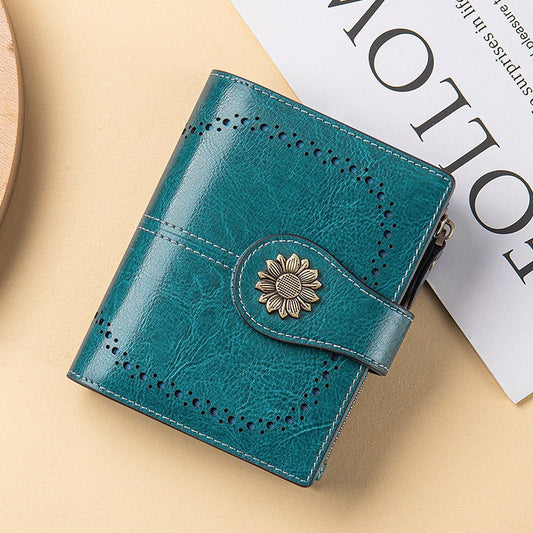 Anti-theft Card Holder Multi-function Wallett