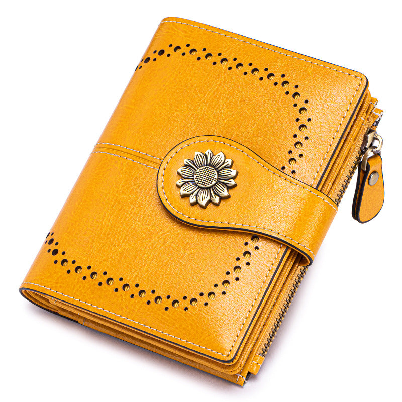Anti-theft Card Holder Multi-function Wallett
