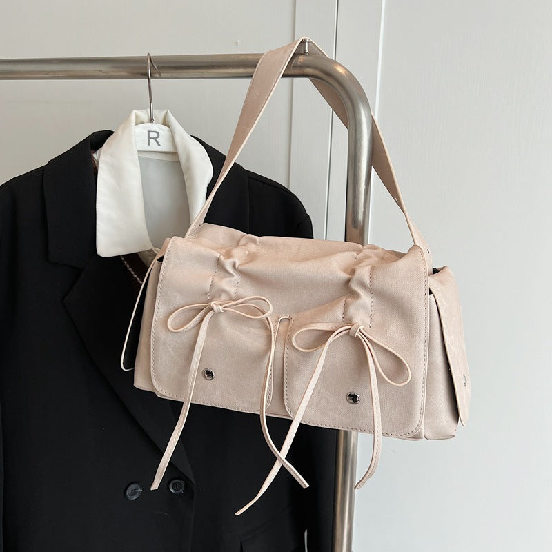 Square Bow Hand Messenger Bag