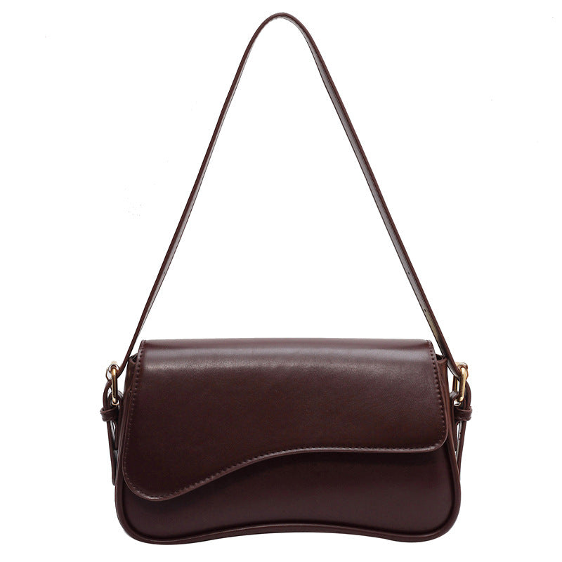 Flip Magnetic Snap Shoulder Messenger Bag
