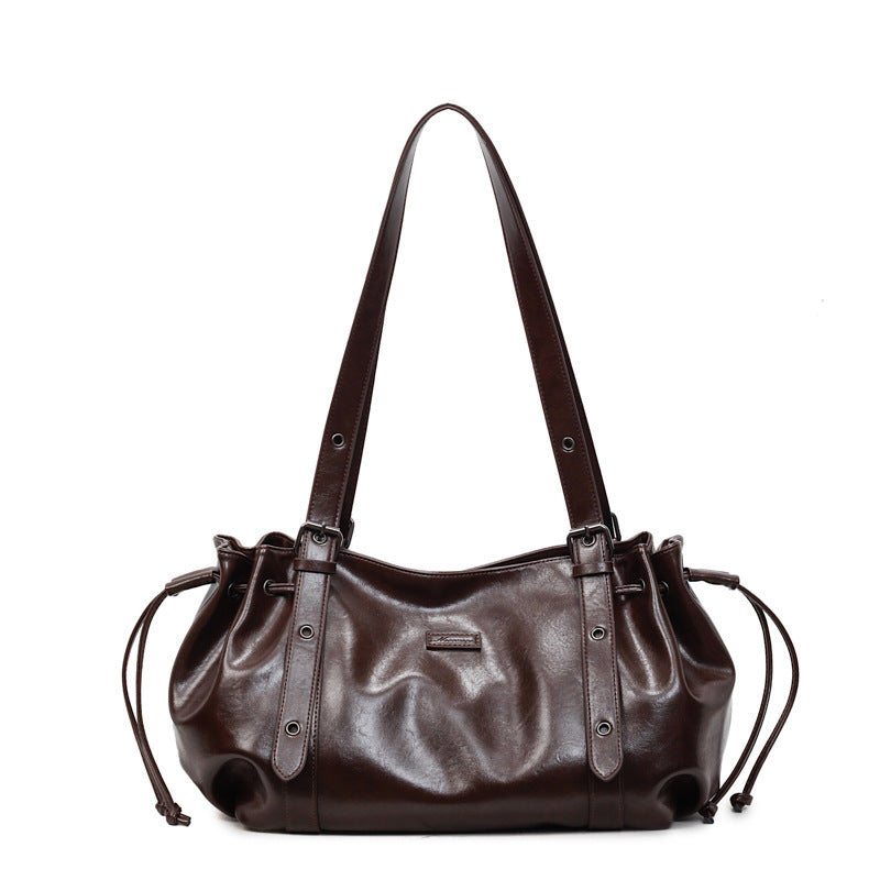 Large-capacity Luxury Pleated Underarm Bag