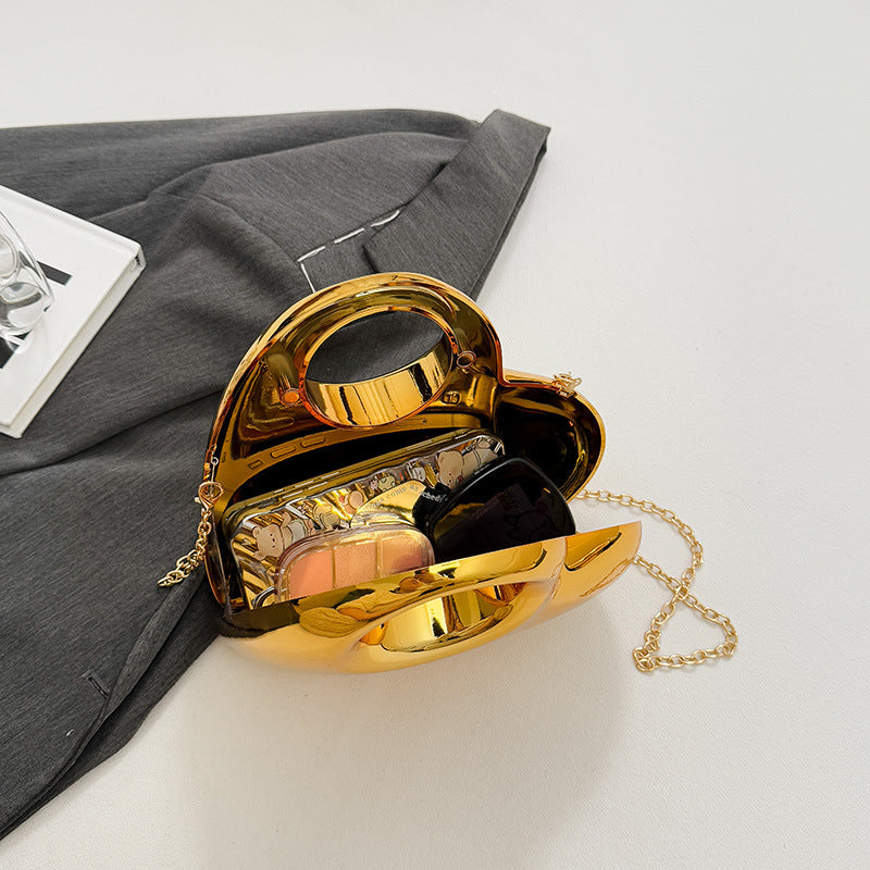 Versatile Trendy Heart Evening Bag