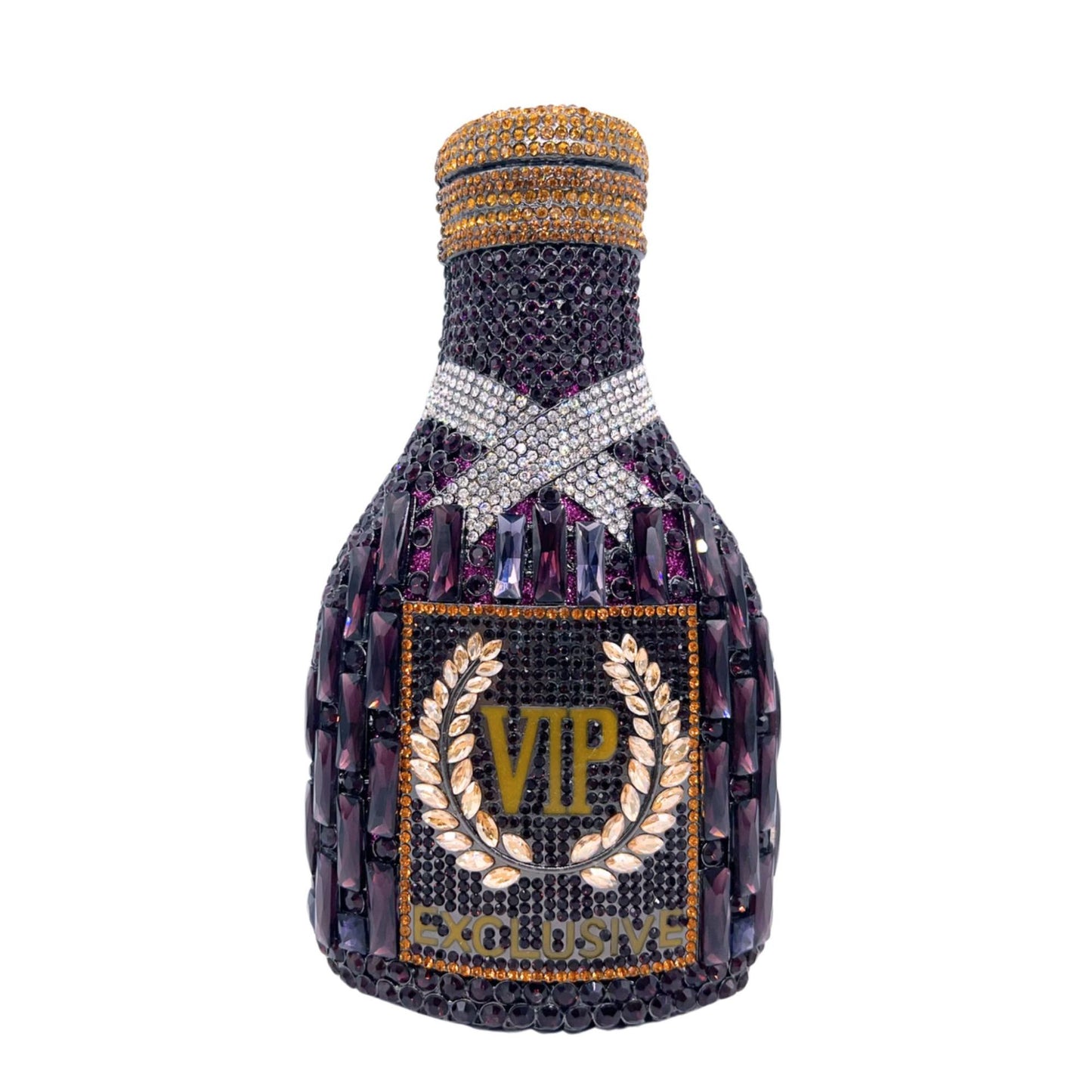 Champagne Bottle Diamond Dinner Bag