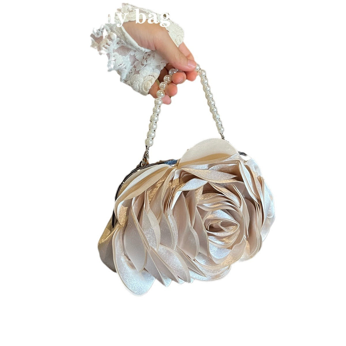 Retro Dinner Bag Flower Clutch