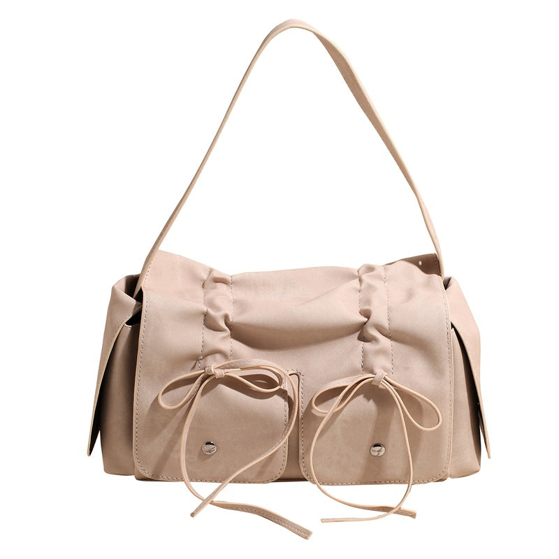 Square Bow Hand Messenger Bag
