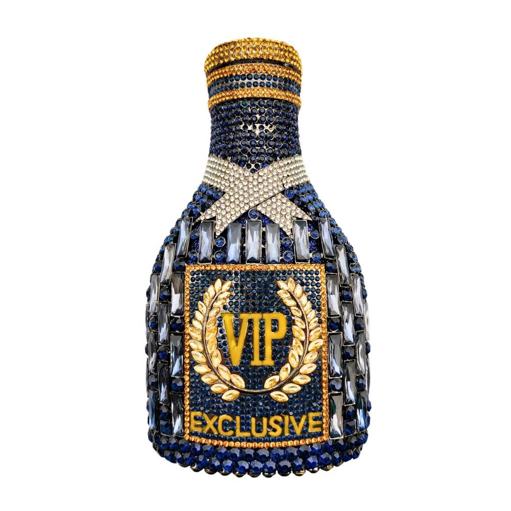 Champagne Bottle Diamond Dinner Bag