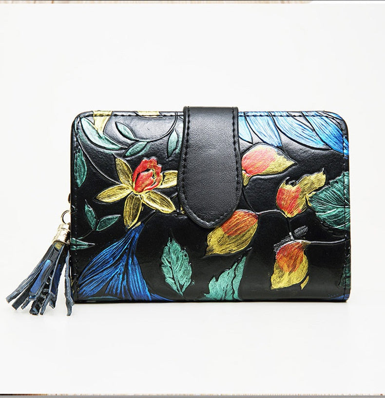 Short Leather Wallet