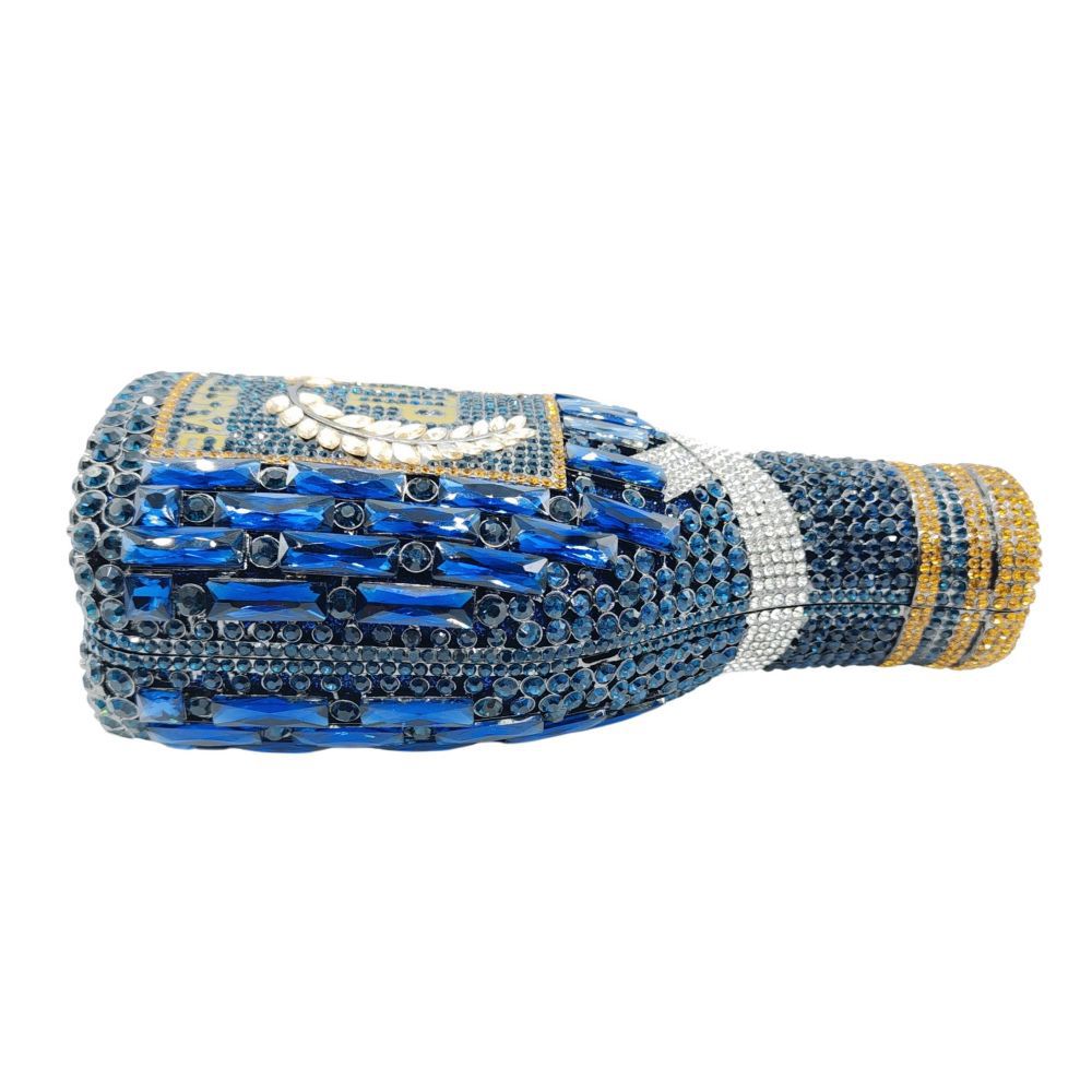 Champagne Bottle Diamond Dinner Bag