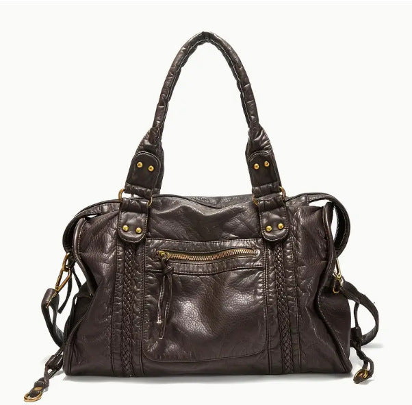 Retro Motorcycle Shoulder Messenger Bag